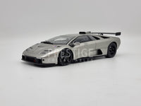 Kyosho Lamborghini Diablo GTR Silver 1:18 Scale Model Car - Brand New