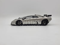 Kyosho Lamborghini Diablo GTR Silver 1:18 Scale Model Car - Brand New