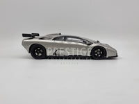 Kyosho Lamborghini Diablo GTR Silver 1:18 Scale Model Car - Brand New