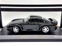 Minichamps 1987 Porsche 959 Black 1:18 Scale Model Car - New