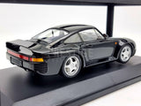 Minichamps 1987 Porsche 959 Black 1:18 Scale Model Car - New