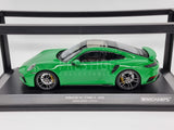 Minichamps 2020 Porsche 911 992 Turbo S Green 1:18 Scale - New