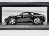 Minichamps 2019 Porsche 911 992 Carrera 4S Coupe Black 1:18 Scale - New