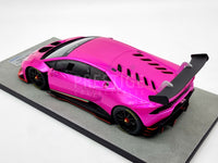 LookSmart Lamborghini Huracan LP620-2 Super Trofeo Pink Flash 1:18