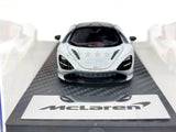 Genuine 2017 McLaren 720S P14 Coupe Glacier White by TrueScale 1:43 Scale - New