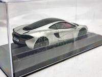 Genuine 2017 McLaren 570GT Silver Metallic by Minichamps 1:43 Scale - New