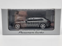 Genuine 2017 Porsche Panamera Turbo Grey 1:43 Scale by Minichamps - New