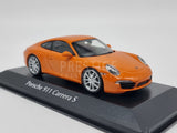 Minichamps 2012 Porsche 911 991 Carrera S Orange 1:43 Scale - New