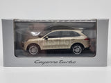 Genuine 2014 Porsche Cayenne Turbo Gold 1:43 Scale by Minichamps - New