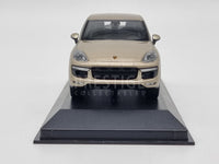 Genuine 2014 Porsche Cayenne Turbo Gold 1:43 Scale by Minichamps - New