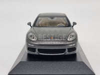 Genuine 2014 Porsche Panamera Diesel Agate Grey 1:43 Scale by Minichamps - New