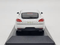 Genuine 2014 Porsche Panamera S Series 2 E-Hybrid White 1:43 Scale by Minichamps - New