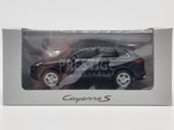 Genuine 2015 Porsche Cayenne S (958) E2 II Dark Blue 1:43 Scale by Minichamps - New