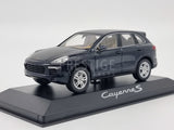 Genuine 2015 Porsche Cayenne S (958) E2 II Dark Blue 1:43 Scale by Minichamps - New