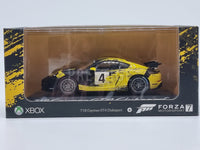 Genuine 2019 Porsche 718 Cayman GT4 Clubsport FREE XBOX FORZA 7 GAME 1:43 Scale by Minichamps - New