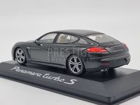 Genuine 2014 Porsche Panamera Turbo S Series 2 Grey 1:43 Scale by Minichamps - New