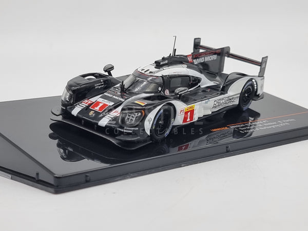 IXO 2016 Porsche 919 Hybrid #1 Bernhard / Mark Webber Winner WEC 1:43 Scale - New