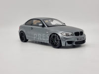 GT Spirit 2011 BMW 1M Coupe E82 Frozen Grey GT709 1:18 Scale - New