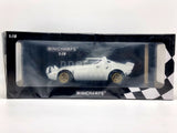 Read - Minichamps 1974 Lancia Stratos Plainbody White 1:18 Scale - New