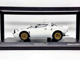 Read - Minichamps 1974 Lancia Stratos Plainbody White 1:18 Scale - New