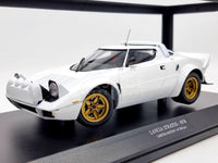 Read - Minichamps 1974 Lancia Stratos Plainbody White 1:18 Scale - New