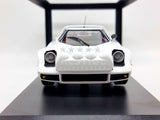 Read - Minichamps 1974 Lancia Stratos Plainbody White 1:18 Scale - New