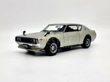 Kyosho Nissan Skyline 2000 GT-R (KPGC110) Sports Wide Wheel - 1:18 Scale - Used