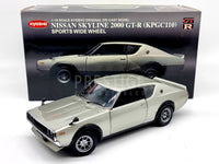 Kyosho Nissan Skyline 2000 GT-R (KPGC110) Sports Wide Wheel - 1:18 Scale - Used