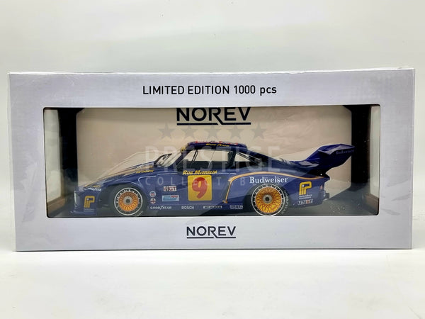 Norev 1979 Porsche 935 24hr Daytona Budweiser 1:18 Scale - New
