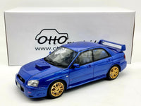 Ottomobile 2003 Subaru Impreza 2 WRX STI Rally Blue OT369 1:18 Scale - New