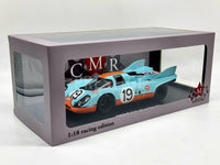 CMR 1971 Porsche 917K #19 24hr LeMans Gulf Livery CMR136 1:18 Scale - New