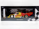 Minichamps 1983 Porsche 956K #12 1000km Mugello Momo Livery 1:18 Scale - New