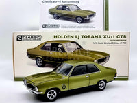 Classic Carlectables Holden LJ Torana XU-1 Dublin Green 1:18 Scale - Read