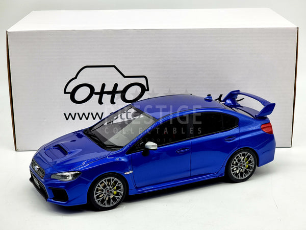 Ottomobile 2020 Subaru Impreza WRX STI Rally Blue OT918 1:18 Scale - New