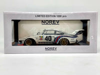 Norev 1976 Porsche 935 #40 24hr LeMans Martini Livery 1:18 Scale - New