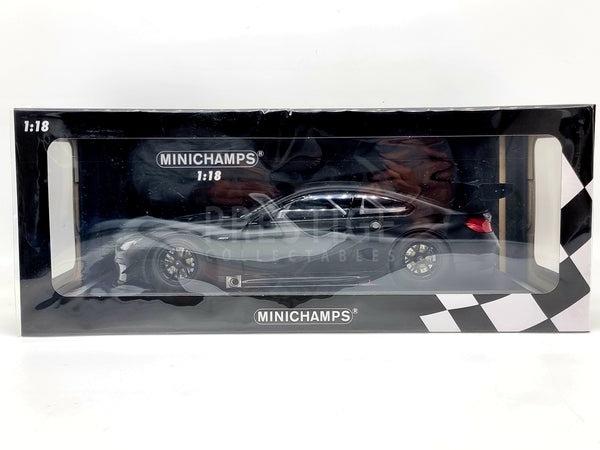 Minichamps RARE 2016 BMW M6 GT3 Matte Black Plain Body 1:18 Scale