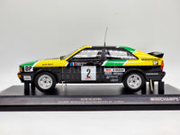 Minichamps 1981 Audi Quattro Rally des 1000 Pistes 1:18 Scale - New