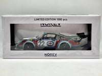 Norev 1974 Porsche 911 Carrera 2.1 RSR 24hr LeMans Martini 1:18 Scale - New