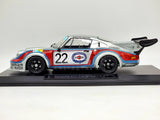 Norev 1974 Porsche 911 Carrera 2.1 RSR 24hr LeMans Martini 1:18 Scale - New