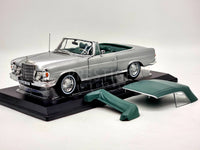 Norev 1969 Mercedes Benz 280 SE W111 Cabrio Softtop 1:18 Scale - New