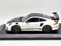 Minichamps 2019 Porsche 911 GT3 RS 991.2 Weissach White 1:18 Scale - New