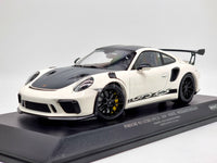 Minichamps 2019 Porsche 911 GT3 RS 991.2 Weissach White 1:18 Scale - New