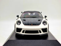 Minichamps 2019 Porsche 911 GT3 RS 991.2 Weissach White 1:18 Scale - New