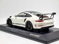 Minichamps 2019 Porsche 911 GT3 RS 991.2 Weissach White 1:18 Scale - New