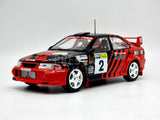 Triple 9 1999 Mitsubishi Lancer Evo VI Rally of Canberra Winner 1:18 Scale - New