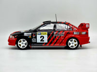 Triple 9 1999 Mitsubishi Lancer Evo VI Rally of Canberra Winner 1:18 Scale - New