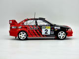 Triple 9 1999 Mitsubishi Lancer Evo VI Rally of Canberra Winner 1:18 Scale - New