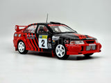 Triple 9 1999 Mitsubishi Lancer Evo VI Rally of Canberra Winner 1:18 Scale - New