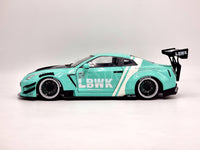 Solido 2020 Nissan R35 GTR Liberty Walk Kit 2.0 Teal 1:18 Scale - New