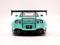 Solido 2020 Nissan R35 GTR Liberty Walk Kit 2.0 Teal 1:18 Scale - New